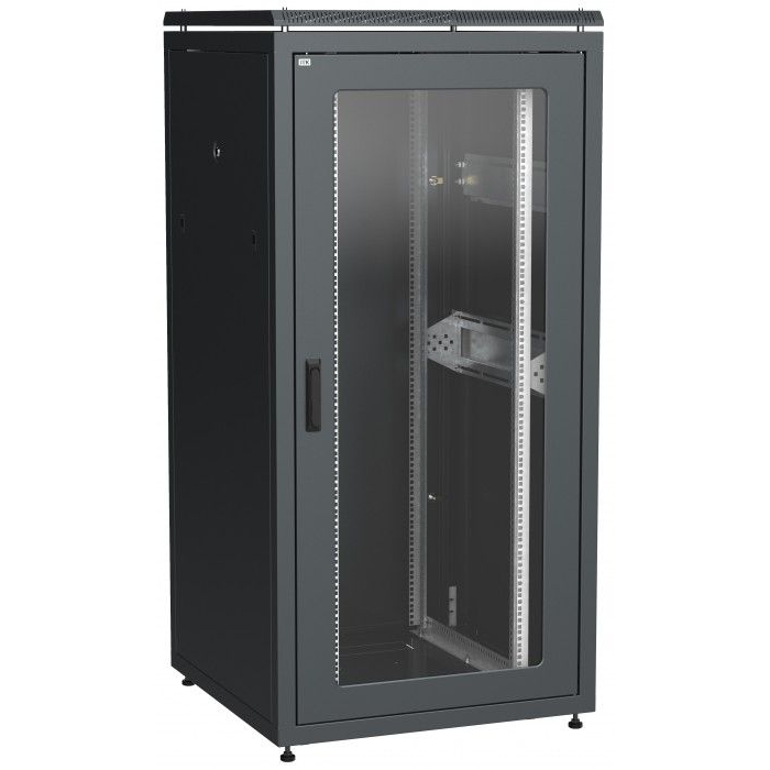 На фото: шкаф сетевой напольный ln35-28u8x-dp ITK LINEA N бренда IEK (ИЭК)