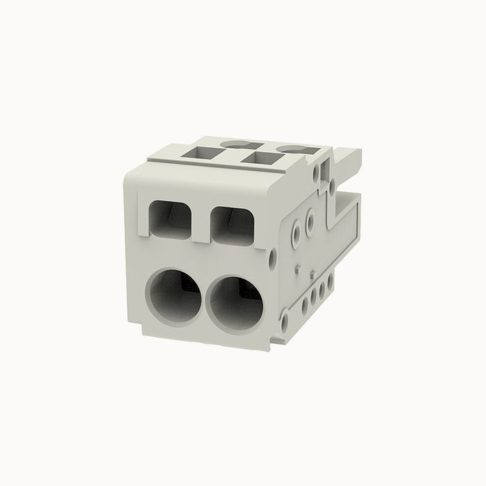 На фото клеммник нажимной на плату 8EDGKB-5.0-05P-11-01Z(H) DEGSON (Дегсон) 