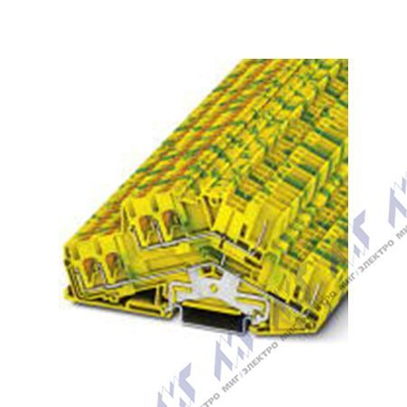 Многоуровневые клеммы зажим push-in pttbs 2,5-twin/2p-pe