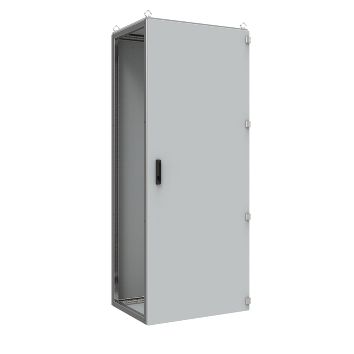 На фото: шкаф напольный металлический корпус fort ip54 (2200x600x600) ekf proxima ЭКФ (ЕКФ)