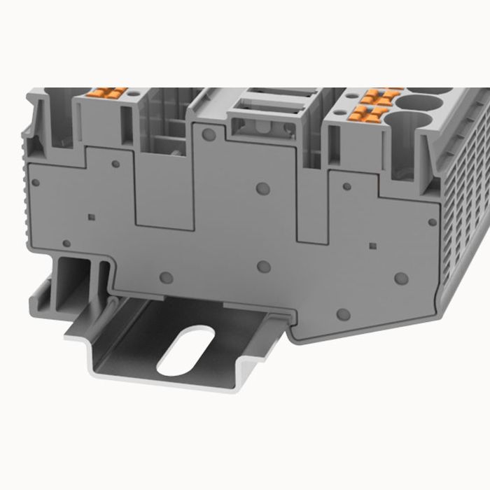 На фото: пружинные клеммы ds6-tg-01p-11-00a(h) DEGSON (Дегсон) 