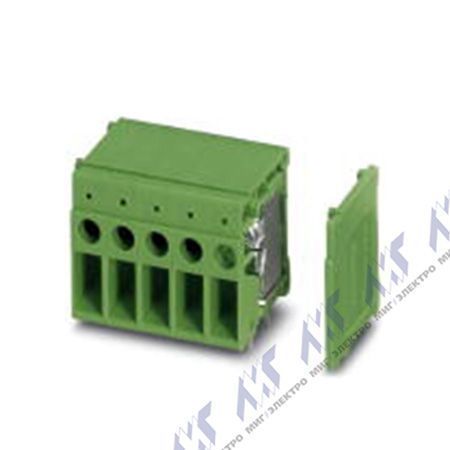 клеммные блоки для печатного монтажа front 4-h-6,35-10