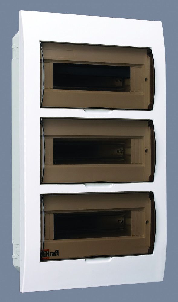 пластиковые встраиваемые щиты dekraft 31007dek