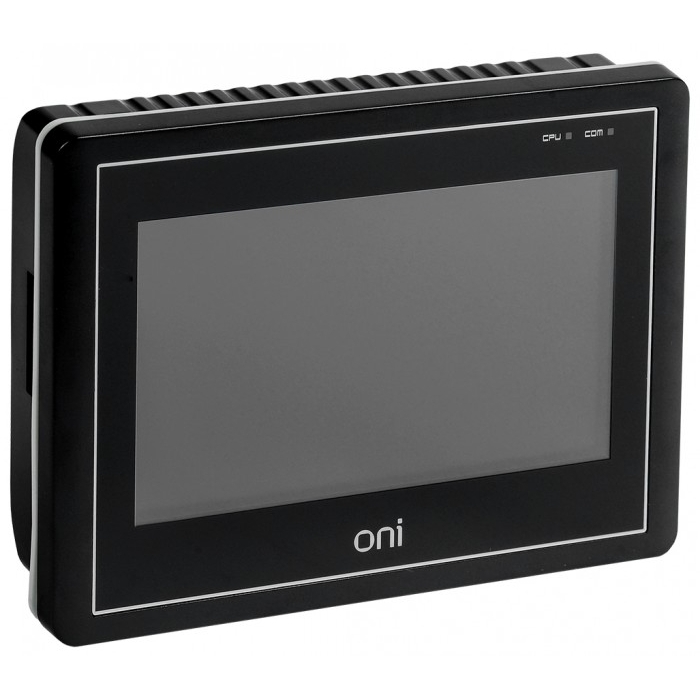 На фото: сенсорная панель оператора HMI etg-a8ts-hssn-s-070 ONI 