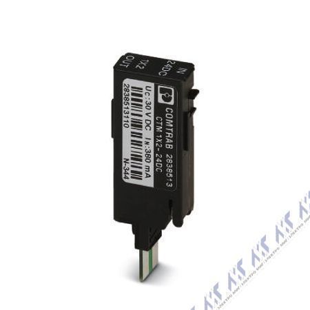 устройства защиты сигнальных цепей без потенциала "земли" ctm 1x2- 24dc