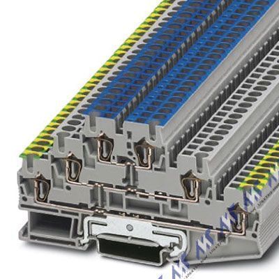 пружинный зажим st 2,5-pe/l/n