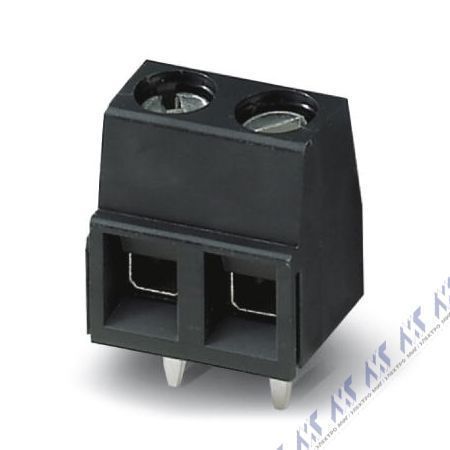 На фото: клеммные блоки на печатную плату mkdsn 1,5/ 3 ht bk Phoenix Contact 