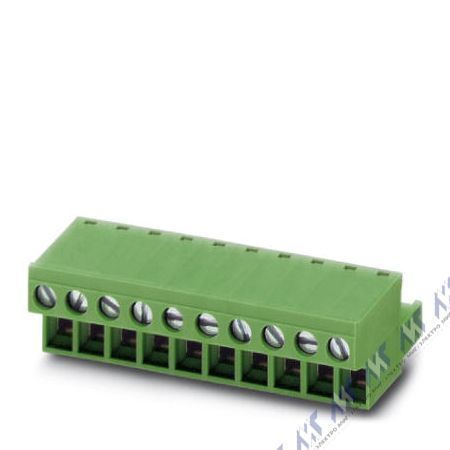 На фото: штекерные разъемы для печатных плат front-mstb 2,5/10-st Phoenix Contact