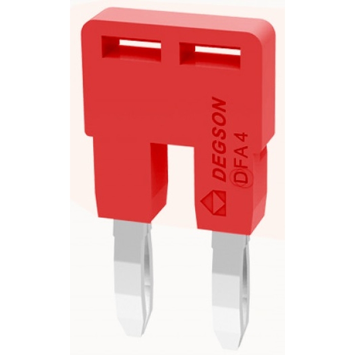 На фото: перемычки для клемм dfa4-02p-16-00z(h) DEGSON (Дегсон) 