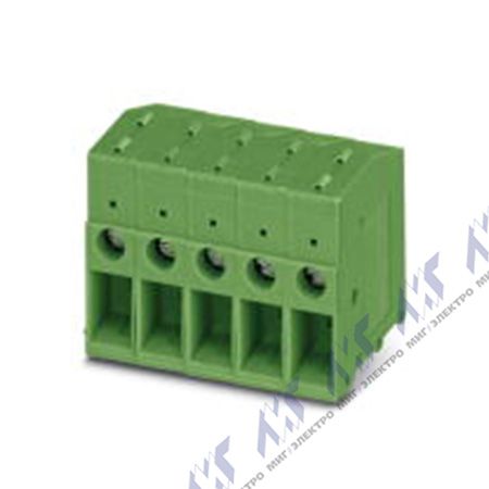 клеммные блоки для печатного монтажа front 4-h-7,62-11