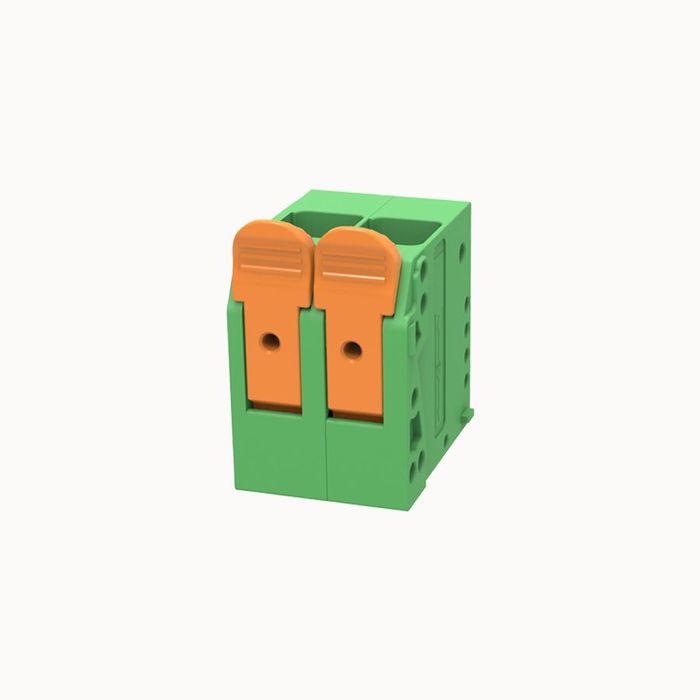 На фото клеммник нажимной на плату DG2216V-10.0-DB-10P-11-00Z(H) DEGSON (Дегсон) 