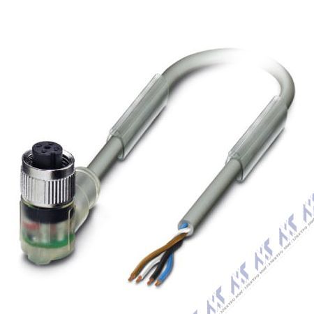 кабели с установленными разъемами sac-4p- 1,5-800/m12fr-3l