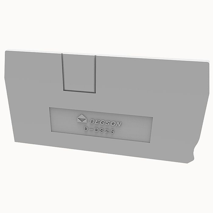 На фото: торцевые крышки d-ds2.5-tw-01p-12-00z(h) DEGSON (Дегсон) 
