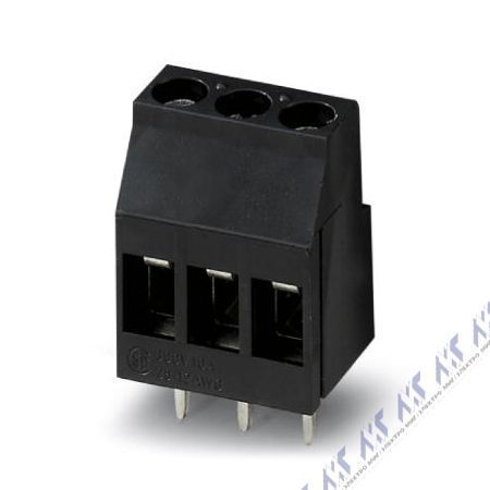 На фото: клеммные блоки на печатную плату mkds 3/ 3 ht bk Phoenix Contact 