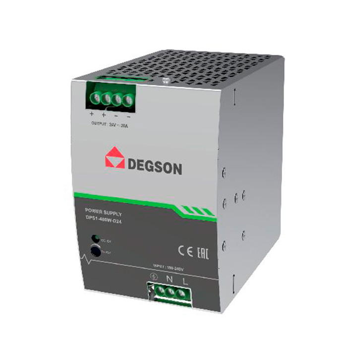 фото Промышленные блоки питания, артикул DPS1-480W-D24-02Z(H), DEGSON (Дегсон) 