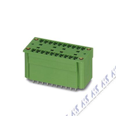 На фото: штекерные разъемы для печатных плат mcdv 1,5/ 7-g1f-3,81 Phoenix Contact