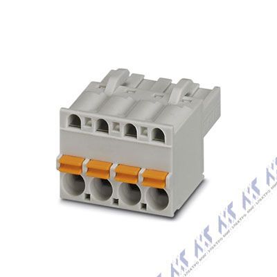 На фото: штекерные разъемы для печатных плат fkct 2,5/ 3-st kmgy Phoenix Contact