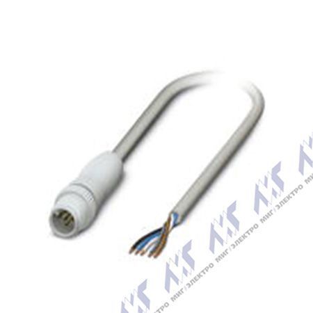 кабели с установленными разъемами sac-5p-m12ms/3,0-600 fb