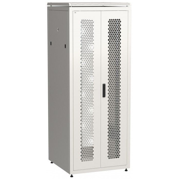 На фото: шкаф сетевой напольный ln05-28u8x-dm ITK LINEA N бренда IEK (ИЭК)