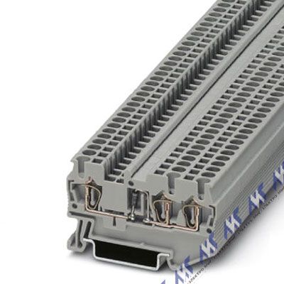 клеммы многоуровневые фото пружинный зажим st 2,5-twin-dio/r-l rd