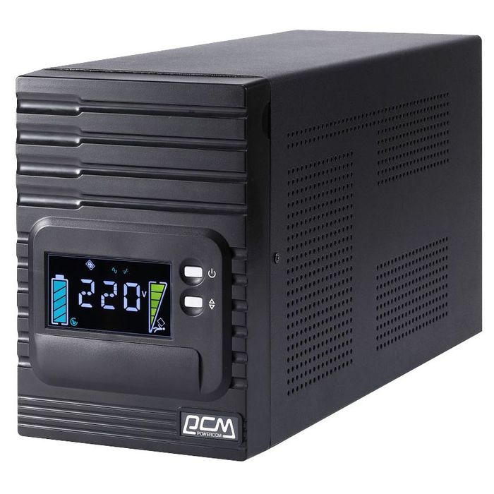 На фото: источник бесперебойного питания spt-3000-ii lcd Smart King PRO POWERCOM (серверный ИБП)
