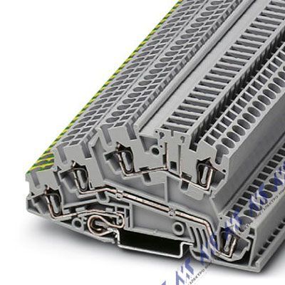 клеммы многоуровневые фото пружинный зажим sti 2,5-pe/l/tg
