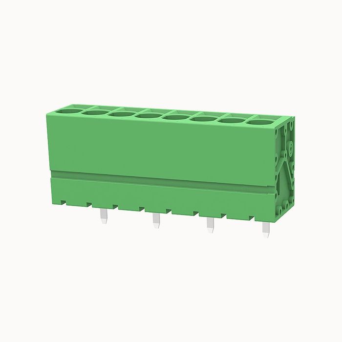 На фото клеммник нажимной на плату DG271V-7.5-DA-08P-14-100Z(H) DEGSON (Дегсон) 
