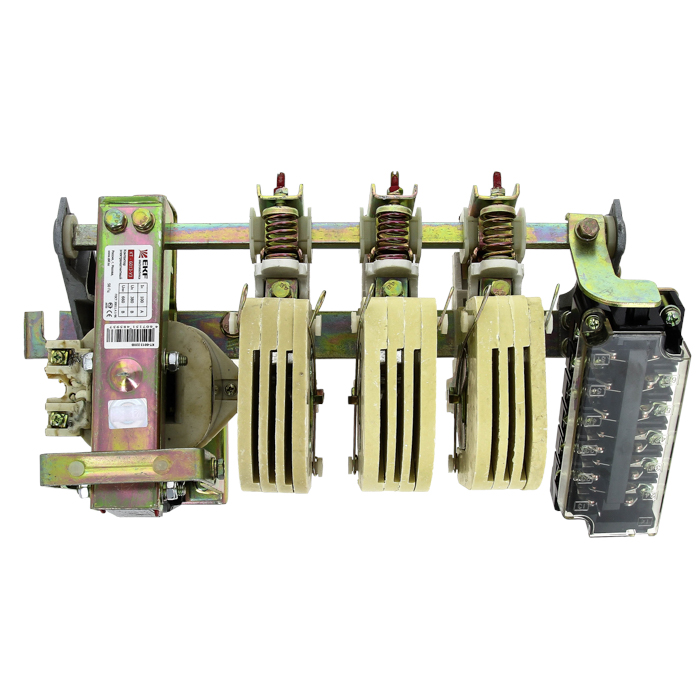 На фото: электромагнитные контакторы кт-6013 100а 220в 3no+3nc ekf ЭКФ (ЕКФ)