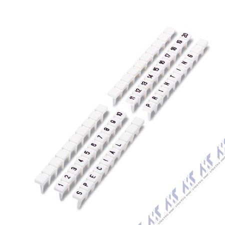 пластиковые таблички bn-zb 5/wh:unbedruckt