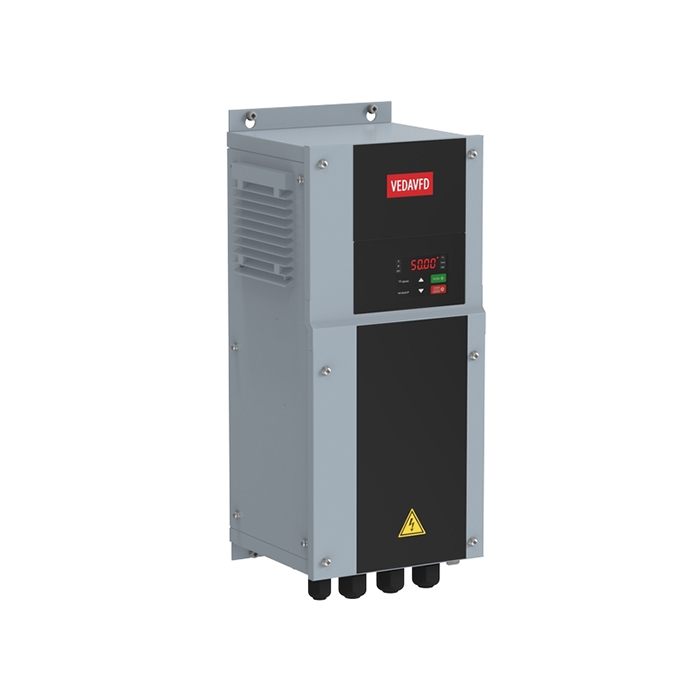 На фото: преобразователь частоты vf-101-p7k5-0017-a-t4-c54-b-h-sw01 VEDA (ВЕДА)