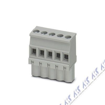 На фото: штекерные разъемы для печатных плат bcvp-508w-22 gy Phoenix Contact