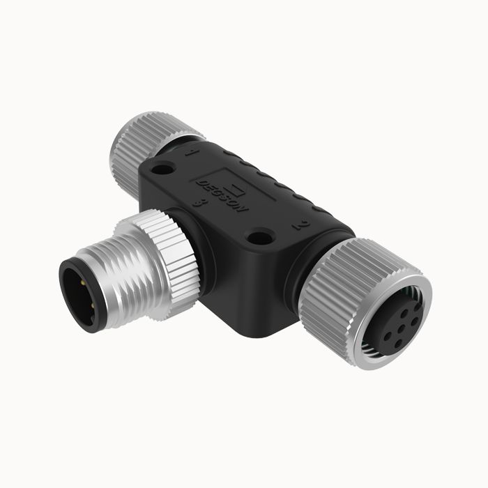 На фото: разъем ft-m12b-05m-m12b-05f-q-0200 DEGSON (Дегсон) 