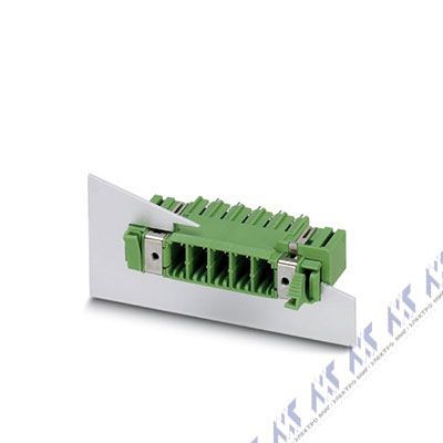 На фото: штекерные разъемы для печатных плат dfk-pcv 5/ 3-gf-7,62 Phoenix Contact