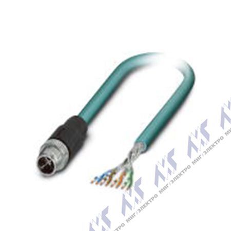 кабели с установленными разъемами vs-m12mss-oe-94f/15,0/10g