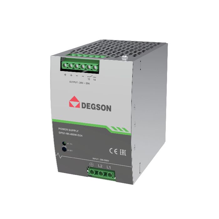 фото Промышленные блоки питания, артикул DPS1-WI-480W-D24-02Z(H), DEGSON (Дегсон) 