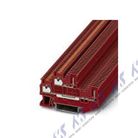 Многоуровневые клеммы зажим push-in pttb 1,5/s/2p rd