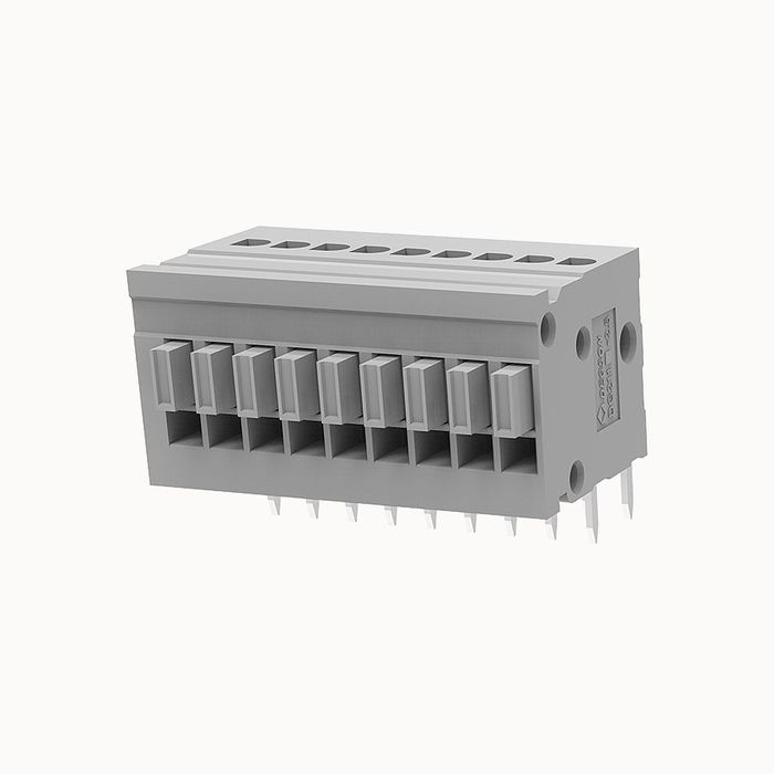 На фото клеммник нажимной на плату DG211R-2.5-13P-11-00Z(H) DEGSON (Дегсон) 