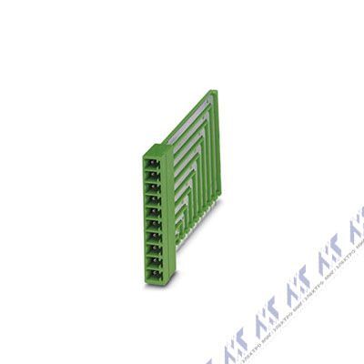 На фото: штекерные разъемы для печатных плат mco 1,5/ 7-gr-3,81 Phoenix Contact