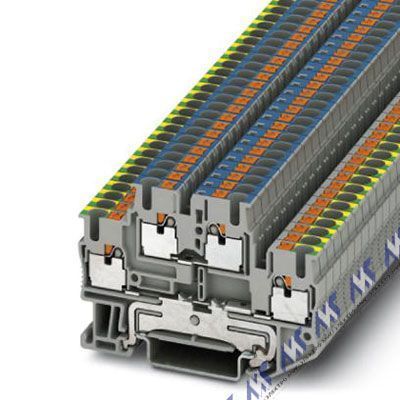 зажим push-in pttb 2,5-pe/n