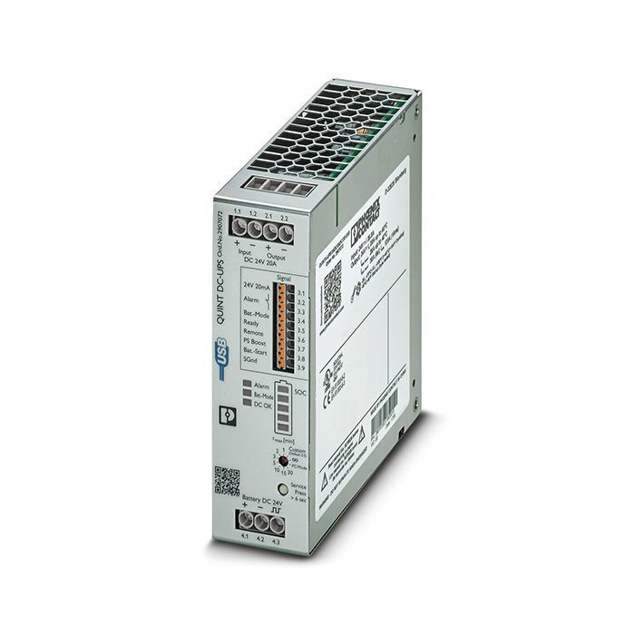 ибп с технологией iq quint4-ups/24dc/24dc/20/usb