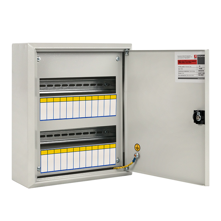 На фото: щрн-24 с шинами (350х300х120) ip31 ekf proxima ЭКФ (ЕКФ)