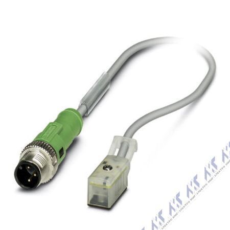кабели с установленными разъемами sac-3p-m12ms/2,5-pur/kmyz9