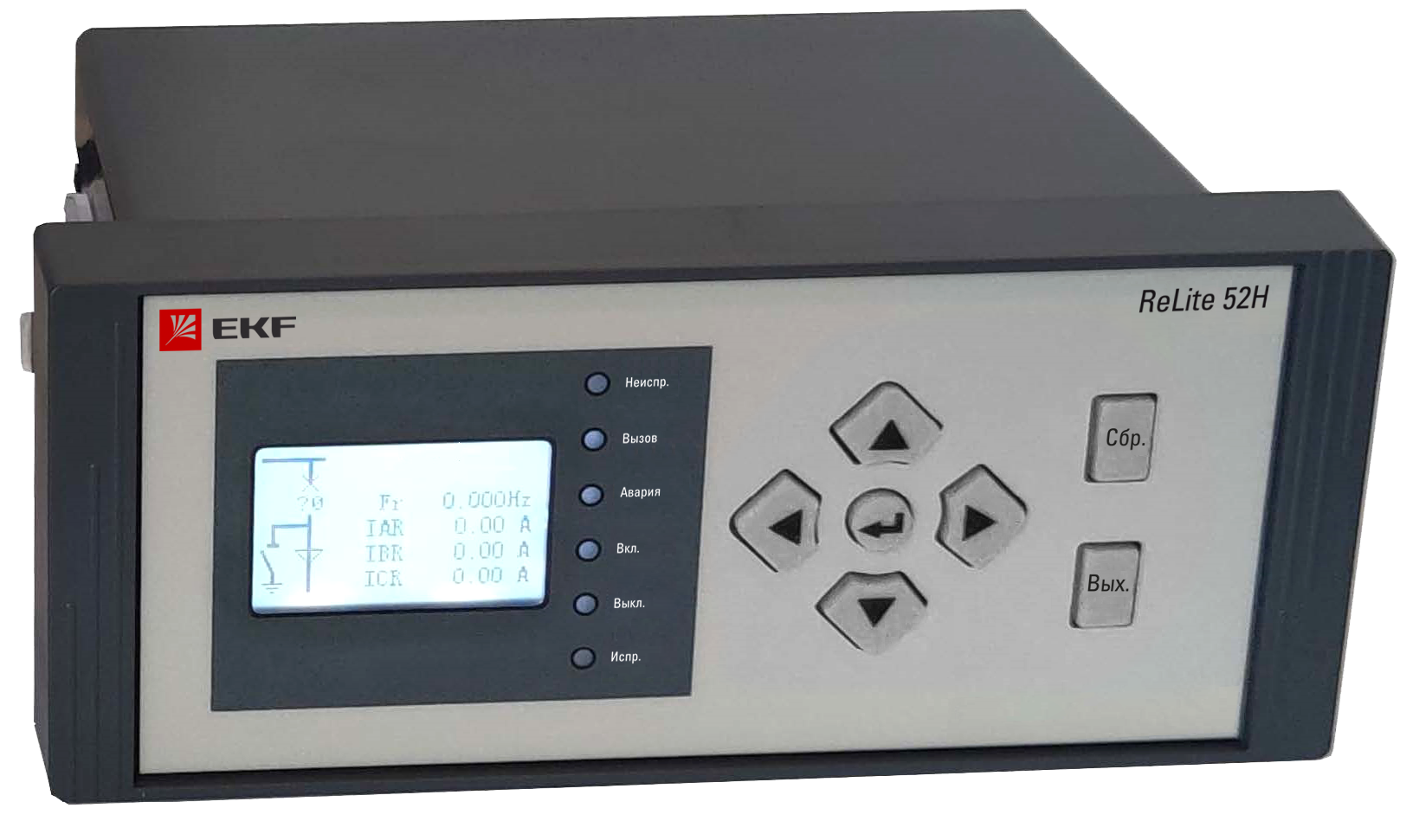 На фото: устройства релейной защиты и автоматики  устройство рза relite 52h ekf stingray 512.43.85.12.22.01 ЭКФ (ЕКФ)