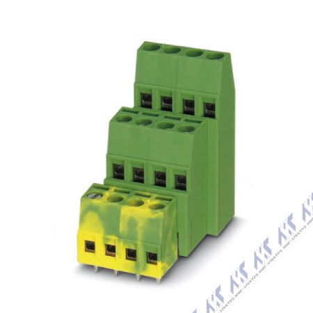 На фото: клеммные блоки для печатного монтажа mk3ds 1,5/ 2-5,08 Phoenix Contact