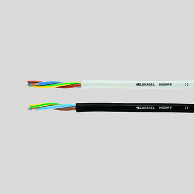 На фото: контрольный кабель с медными жилами h05vv-f черный 4g6 кв.мм HELUKABEL (Хелукабель)