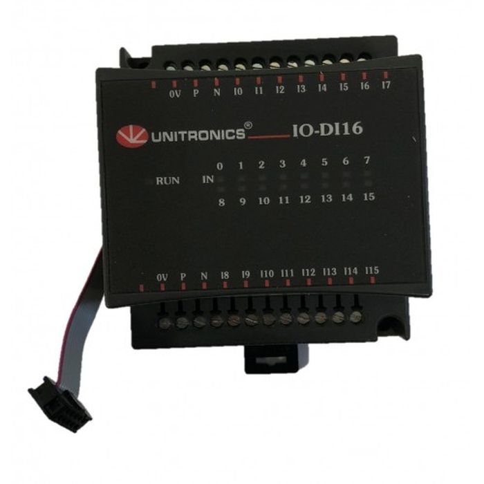 На фото: модули расширения iodi16l для контроллеров UNITRONICS VISION (Юнитроникс)