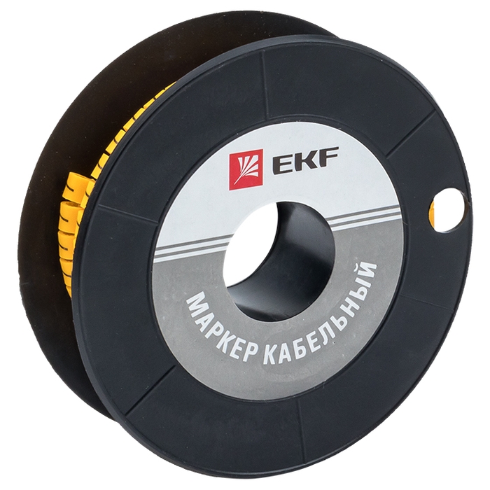 На фото: маркер кабельный 2,5 мм2 "7" (1000 шт.) (ес-1) ekf ЭКФ (ЕКФ)
