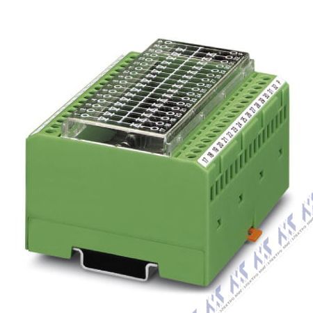 На фото: релейный модуль emg 90-dio 32p Phoenix Contact с миниатюрным впаянным реле
