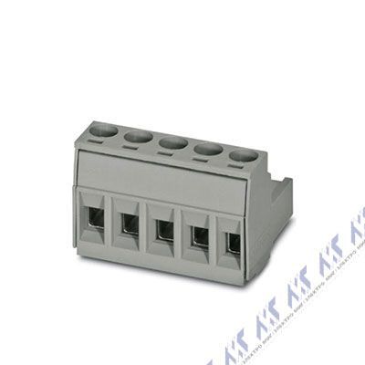 На фото: штекерные разъемы для печатных плат bcp-508- 7 bk Phoenix Contact