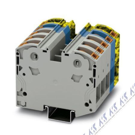 Многоуровневые клеммы зажим push-in ptpower 35-3l/n/fe